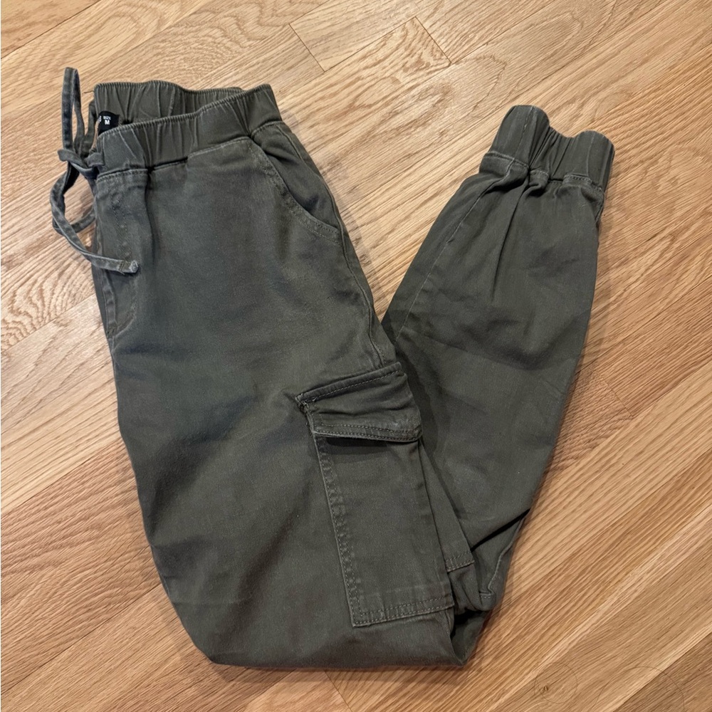 Olive Green Cargo Pants
